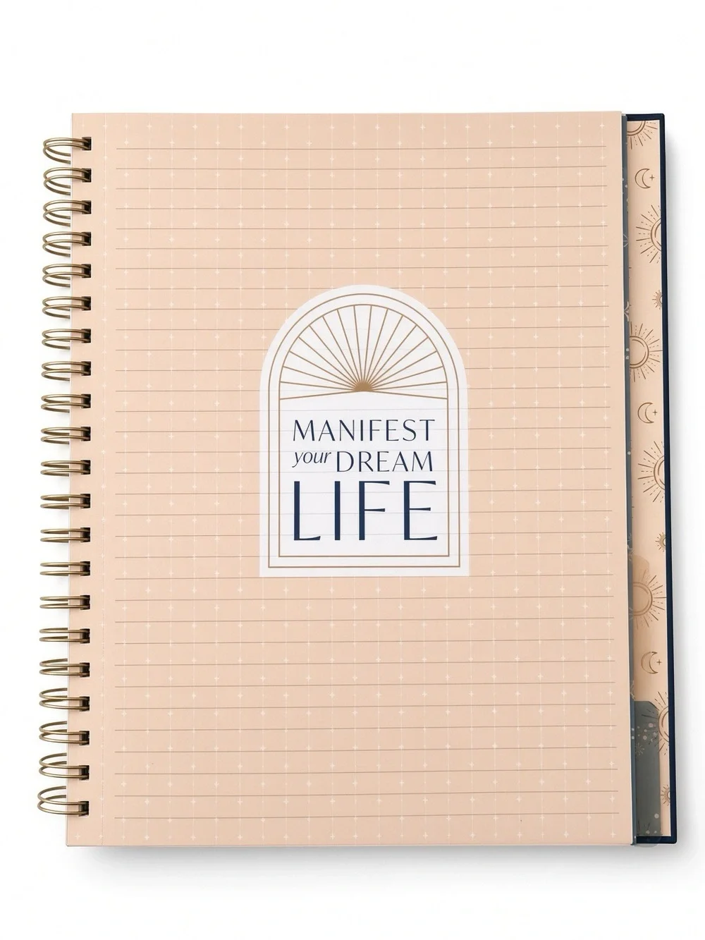 James Burke Eyes & Stars Thoughts &ideas 5-subject spiral notebook NEW